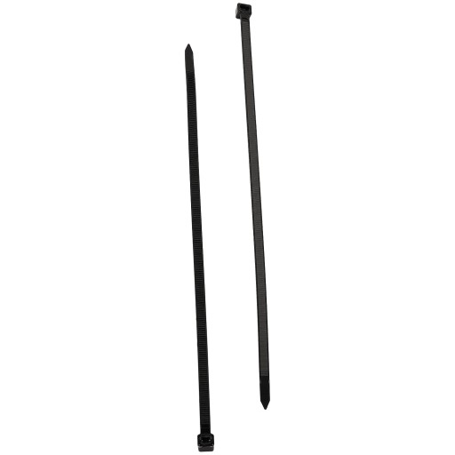Sťahovacie pásky 4,6x250mm Čierna 100 ks