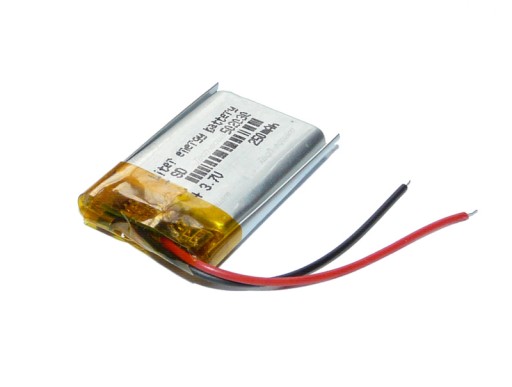 Nabíjateľná batéria Mp3 GPS RC 502030 250mAh