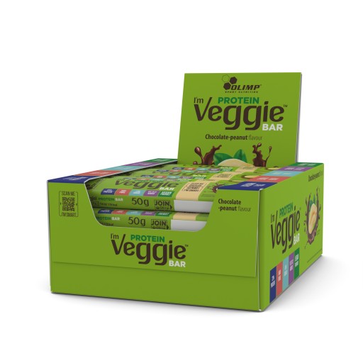 OLIMP IM VEGGIE PROTEÍNOVÁ TYČINA 50g PROTEÍNOVÁ TYČINA