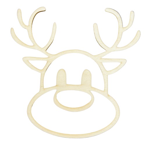 Drevená obruč sob Dekor Macrame Base 13,6 cm