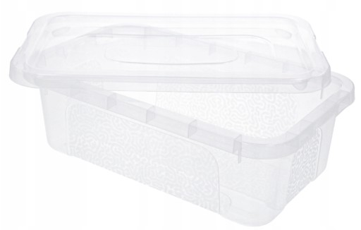 Plastová nádoba s vekom, plastový box 4.5