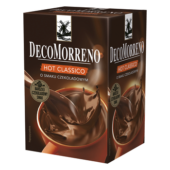 1x 250g DECOMORRENO La Festa Chocolatta Hot Classico Instantný nápoj