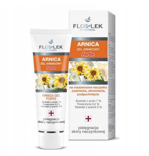 FLOSLEK ARNICA FORTE arnikový gél na cievy 50ml