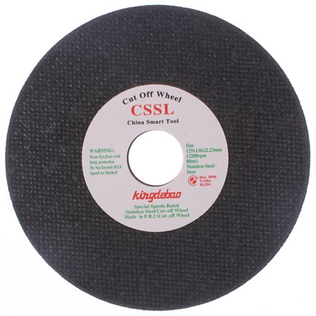 Oceľový kovový rezací kotúč CSSL 125x1,0