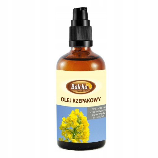 Balcho repkový olej 100ml s DÁVKOVAČOM! lisované za studena
