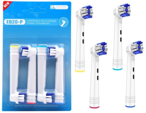 Hlavice zubnej kefky Oral-B Braun EB20-P 4 ks