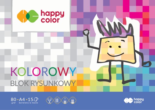 Podložka na kreslenie A4 Happy Color