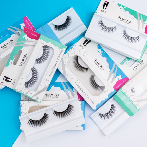 IBRA Makeup falošných mihalníc na Strip Glam 600