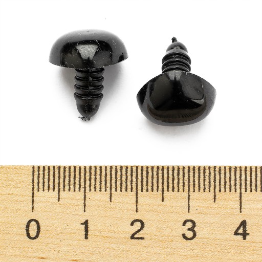 Nosy na hračky Bezpečné plastové 14x16mm 50 ks