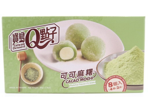Mochi Matcha, sušienky, dezert z lepkavej ryže 80g