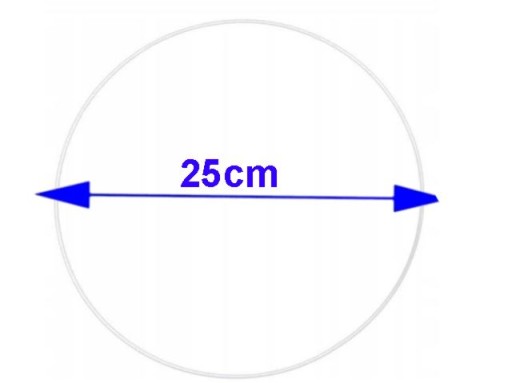 PLASTOVÝ RÁM KOLESA NA lapač snov 25cm