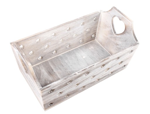 DREVENÁ KRABIČKA STAR 23x13x8/11 cm
