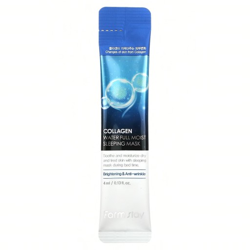 FarmStay Collagen nočná hydratačná maska 4 ml