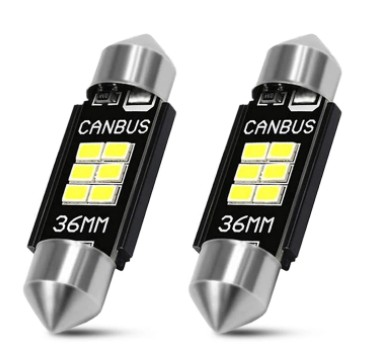C5W žiarovka CANBUS - registrácia Audi A4 B6 B8