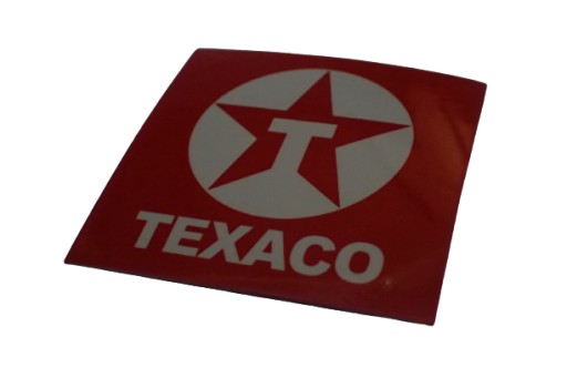 NÁLEPKA TEXACO NÁLEPKA 5 x 4,9 cm