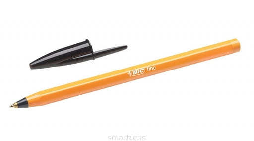 KANCELÁRSKY GUĽOVÝ BOD Čierny BIC ORANŽOVÝ ORIGINÁL JEMNÝ 0,8mm 1 ks