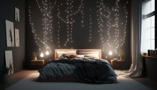 Lanové osvetlenie na terasu, balkón, párty, drôt 840 cm, 80 LED