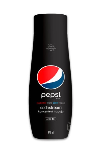 Sirup do SodaStream Pepsi Max karbonizátor 440 ml