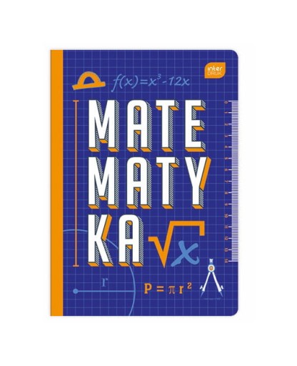 Interprint zošit A5 mriežka, 60 listov MATEMATIKA