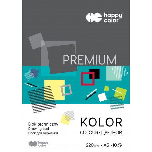 Technický blok HAPPY COLOR A3 10 listov PREMIUM