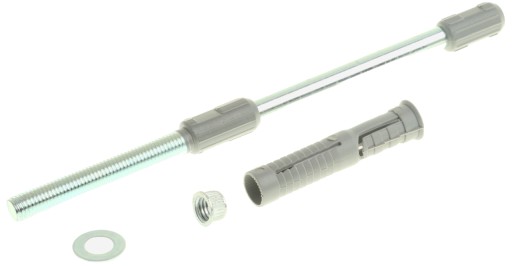 NEVIDITEĽNÉ RAMENO S NASTAVENÍM 14 x 140 mm NEVIDITEĽNÁ PODPORKA POLICE