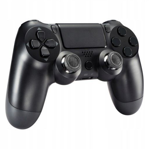 HUBOVÝ OVLÁDAČ ANALOGOVÝ PRE PS4 PS5 PAD STRIEBORNÝ – LESKLÝ