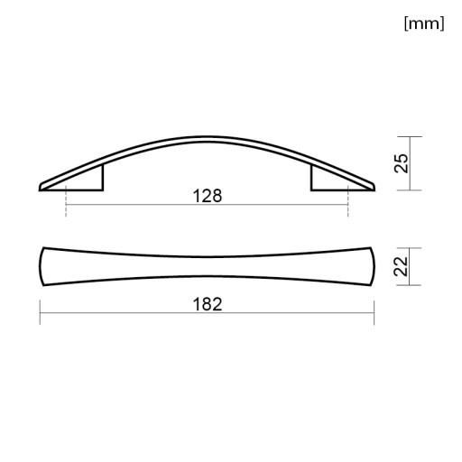 ÚCHYTKA NÁBYTKU KUCHYŇSKÁ SKRIŇKA ÚCHYTKA ZÁSUVKA ÚCHYTKA ZLATÁ 128MM