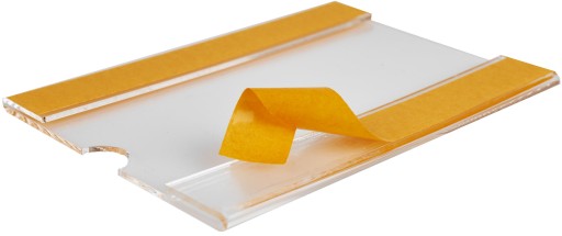 AKRYLÁTOVÉ VRECKO C A5 LEVEL AKRYLÁTOVÉ PLEXISLO SO SAMOLEPIACIMI PÁSKAMI