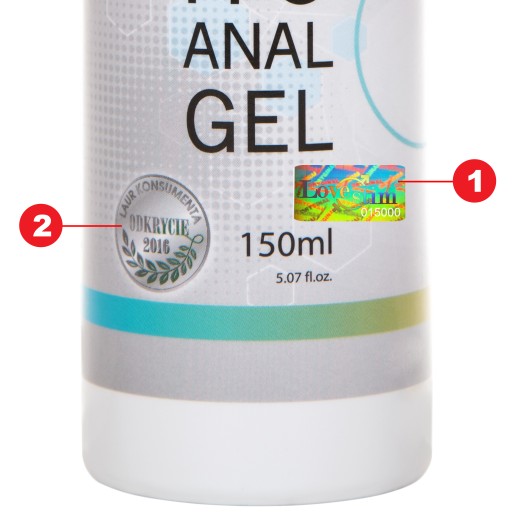 H2O ANÁLNY GÉL 150 EKONOMICKÝ ANÁLNY GÉL ZVÝRAZNENÝ