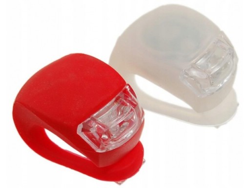 LED BICYKLOVÉ SVETLO LED PREDNÉ ZADNÉ 2 KS SADA SVETLÁ NA BICYKEL