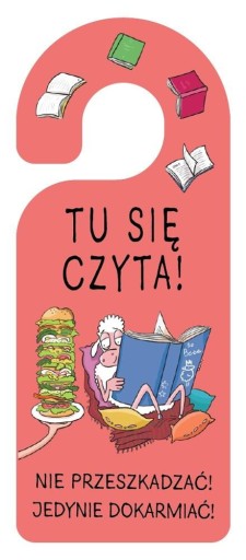 DARČEKOVÝ PREKRÝVOK Prívesok na kľučku IDEÁLNE NA DEKORÁCIU Pekné miesto na čítanie