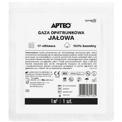 APTEO sterilná gáza 1 m2