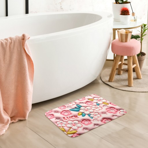 3D protišmyková absorpčná podložka do kúpeľne Magic 18