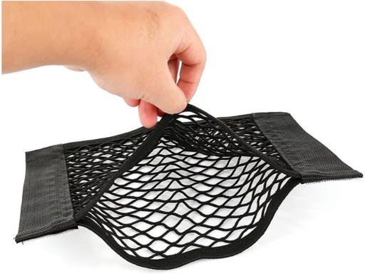 TAŠKA S ORGANIZÁTOROM SIEŤOVÁ SILNÁ SO SUCHÝM CESTOM NA KUF AUTA 30x25cm.