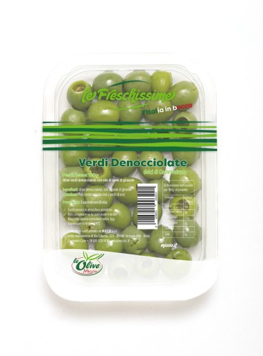 Veľké zelené olivy bez semien CASTELVETRANO 120g
