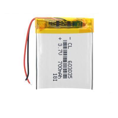 Batéria Li-Poly 700mAh 3,7V 603035