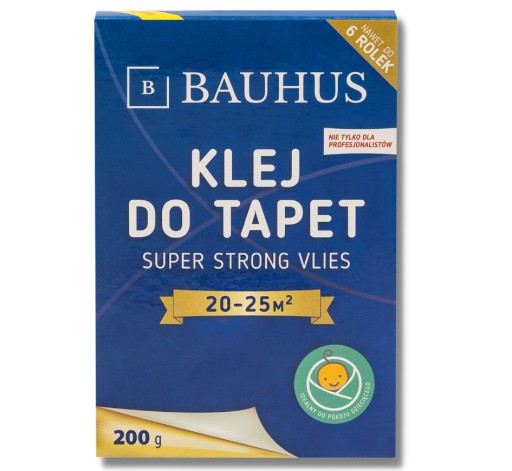 Univerzálne lepidlo na tapety na vliesový papier BAUHUS