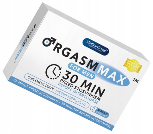 Erekčné kapsuly Orgasm Max pre mužov