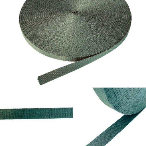 Prepravná páska 25 mm popruh 800 kg 5 metrov Čierna