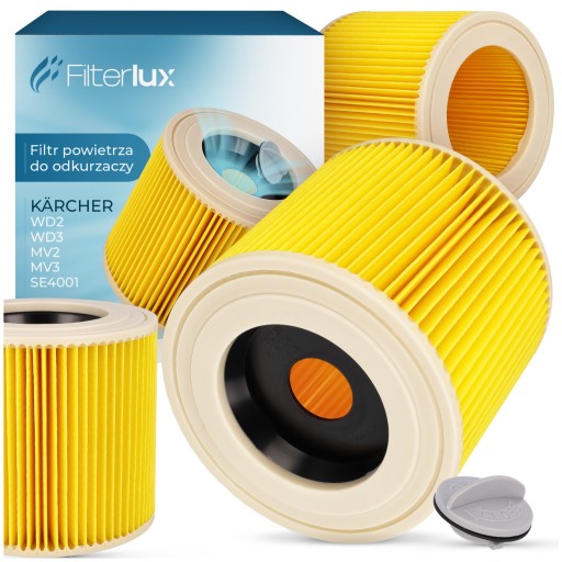 1x vzduchový filter pre vysávač Karcher WD3 WD2 MV2 MV3 SE4001