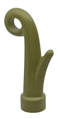 Rastlinná tráva LEGO Olive Green 15279 4ks