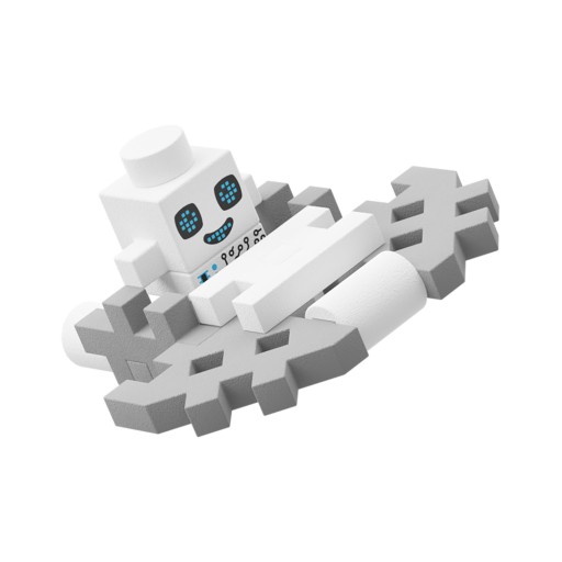 Mini vaflové bloky prekvapujú figúrky Marioinex