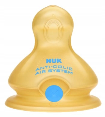 NUK FC+ LATEXOVÝ DUSÍK NA FĽAŠU 6M+ L - 2 KS.