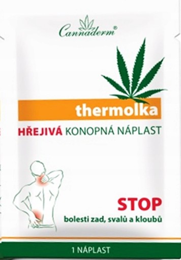 Chladivé náplasti proti bolesti Cannaderm Mentholka