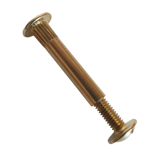 Spojovacia skrutka na dosku fi/5mm zlatá, 10 ks