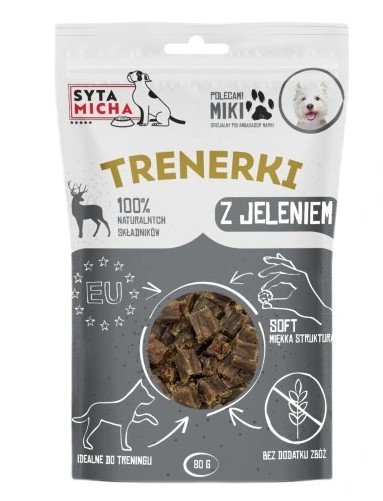 PSI TRENAŽÉRY S JELENOM SITUOVANÝM OŠETRENÍM MICHA BEZZRNÁ HYPOALERGÉNNE