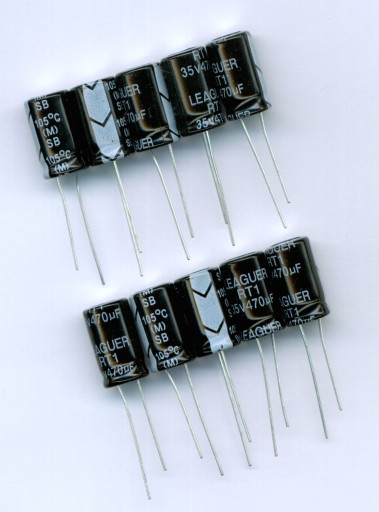 470uF 35V LEAGUER (10 KS) ELEKTROLYTICKÝ KONDENZÁTOR