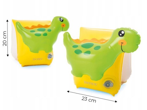 DINOSAUR PLÁVACIE RUKÁVY 3-6 ROKOV INTEX 56664