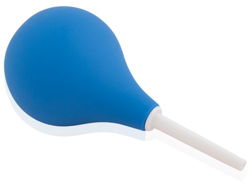 Hygienická žiarovka na klystír, čistí konečník