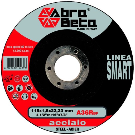 ABRA BETA REZNÝ KOTÚČ OCEĽ 230X2MM 000700230